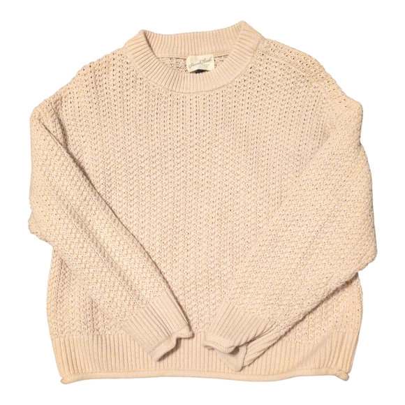 Universal Thread Sweaters - Universal Thread Women's Light Beige Sweater